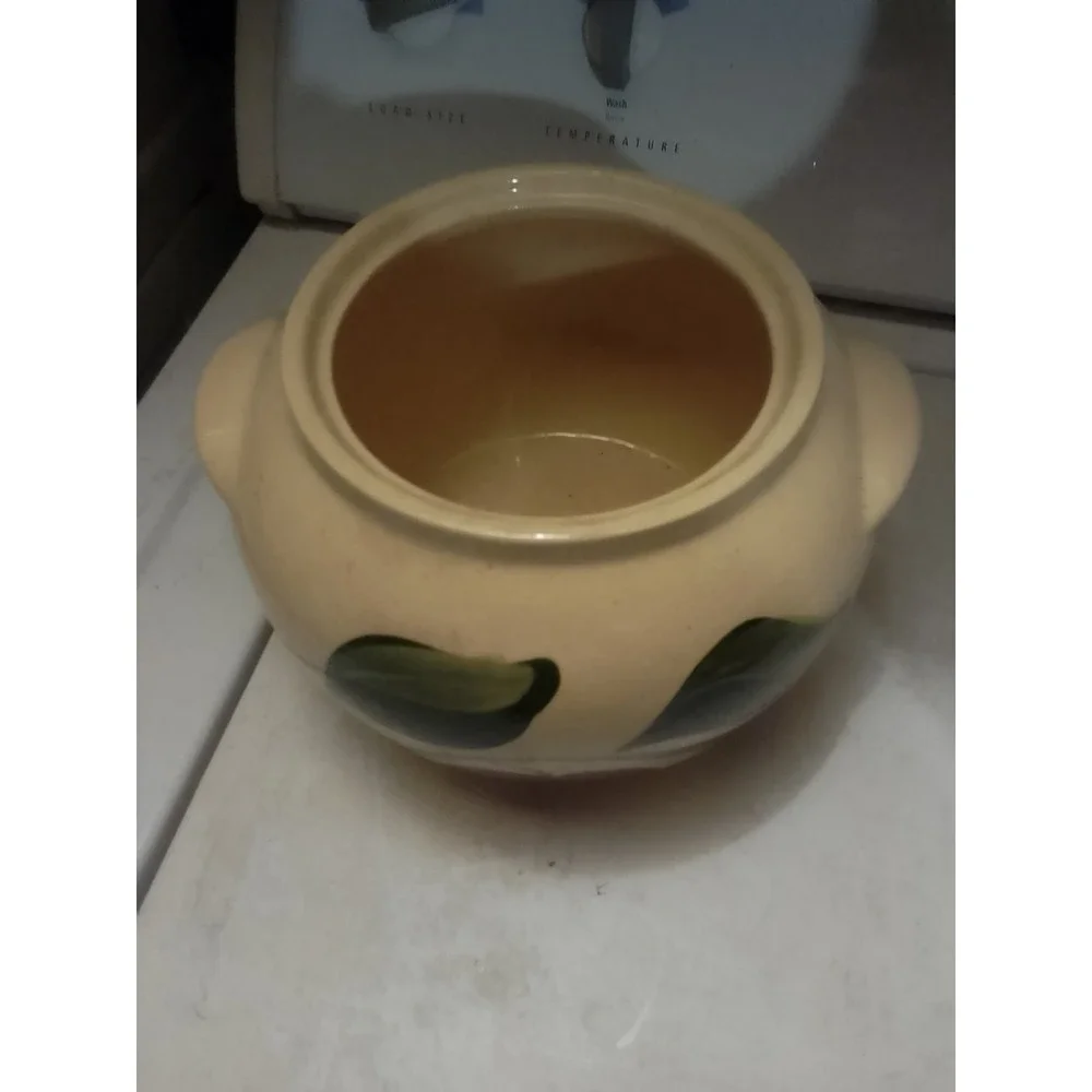 Replacement Watt Pottery 76 Apple Bean Pot/Cookie Jar‎ Ovenware U.S.A No Lid...